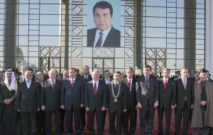 Inauguration of  Gurbangoly Berdymukhammedov