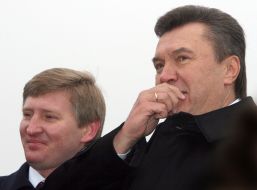Виктор Янукович и Ринат Ахметов