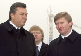 Сергей Палкин, Виктор Янукович и Ринат Ахметов