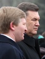 Виктор Янукович и Ринат Ахметов