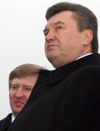 Виктор Янукович и Ринат Ахметов