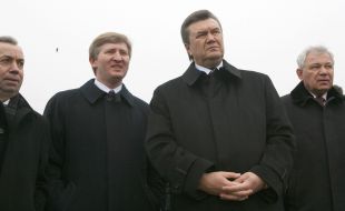 Виктор Янукович и Ринат Ахметов