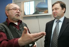 Press conference of representatives of  “Ukrtelefilm” studio in UNIAN