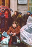 Picket of disabled miners