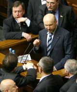 Meeting of Ukrainian parliament. 21, February, 2007