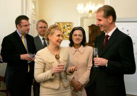 Meeting of Timoshenko with ambassadors of European Union countries