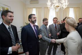 Meeting of Timoshenko with ambassadors of European Union countries