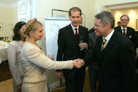 Meeting of Timoshenko with ambassadors of European Union countries
