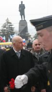 Visit of Luzhkov to Crimea