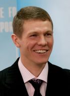 Biathlete Andrey Derizemlya
