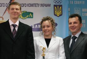 Rewarding of Ukrainian National Olimpic committee