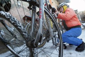 Competition of cycling in Odessa