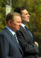 Леонид Кучма и Борис Трайковский