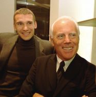 Giorgio Armani, Andriy Shevchenko