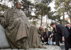 Taras Shevchenko’s monument opening