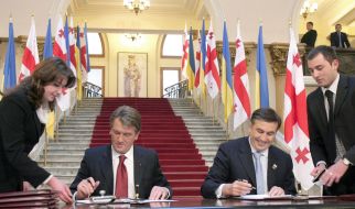 Visit of Viktor Yuschenko to Georgia