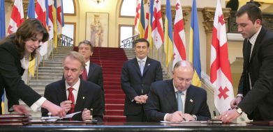 Visit of Viktor Yuschenko to Georgia