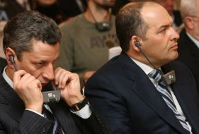 Yuriy Boyko and Viktor Pinchuk