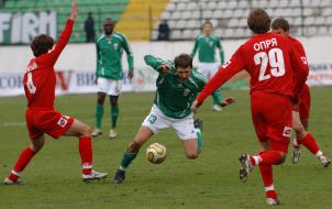 Soccer. ”Karpaty” vs ”Krivbass”