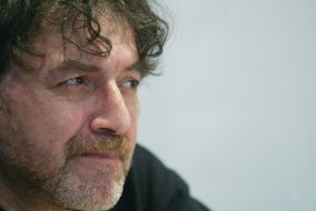 Press conference of organizers of Gary Moore concert in UNIAN