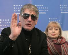 Briefing of Elena Shanina and Aleksandr Abdulov