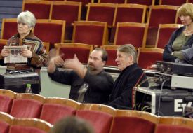 Rehearsal of Moscow’s Lenkom Theatre