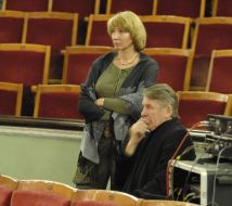 Rehearsal of Moscow’s Lenkom Theatre