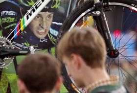 Exhibition of bicycles