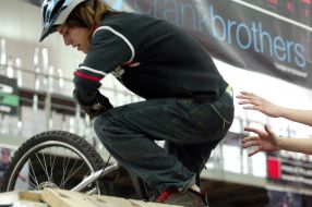 Exhibition of bicycles