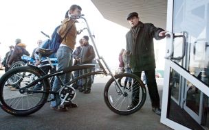 Exhibition of bicycles