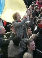 Митинг возле памятника Т.Шевченко