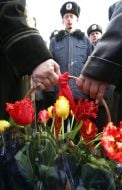 Митинг возле памятника Т.Шевченко