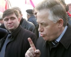 Митинг возле памятника Т.Шевченко