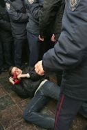 Митинг возле памятника Т.Шевченко