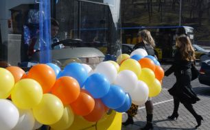 Presentation of bus «СityLAZ» А-292