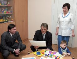 Визит Ющенко в Житомир