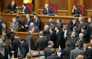 Meeting of Ukrainian parliament. March 13, 2007