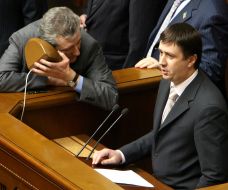 Meeting of Ukrainian parliament. March 13, 2007