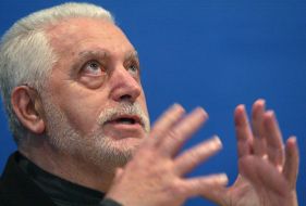 Press conference of Paco Rabanne in UNIAN