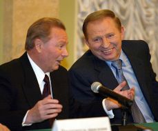 Leonid Kuchma and Rudolf Schuster