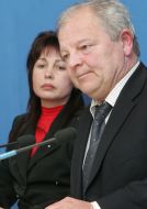 Пресс-конференция Алексея Жиренко и Светланы Диордиевой в УНИАН