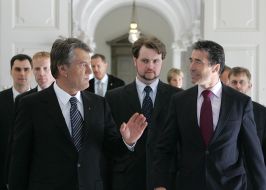 Visit of Yushchenko to Denmark