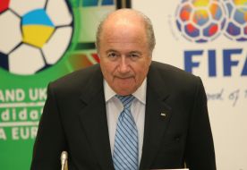 Press-conference by Joseph Blatter and Grigory Surkis