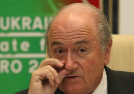 Press-conference by Joseph Blatter and Grigory Surkis