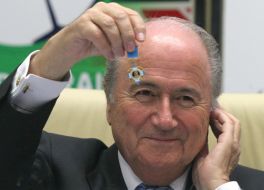 Press-conference by Joseph Blatter and Grigory Surkis