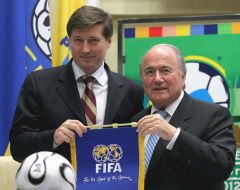 Viktor Korzh Jozeph Blatter