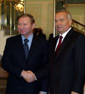 Leonid Kuchma and Islam Karimov