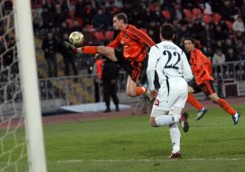 Soccer. «Shakhter» (Donetsk) vs. «Metallurg» (Donetsk)