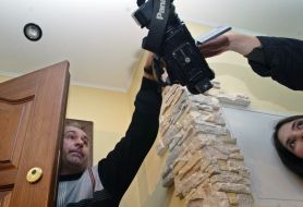 Обыск в квартире Юрия Луценко