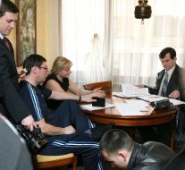 Обыск в квартире Юрия Луценко